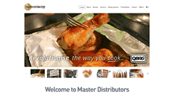 Desktop Screenshot of masterdistributors.com.au
